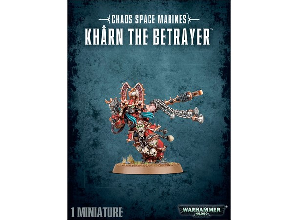 Chaos Space Marines Kharn the Betrayer Warhammer 40K 